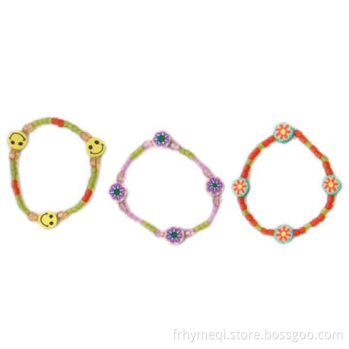 Lovely DIY Beaded Bracelets, suitable for girls